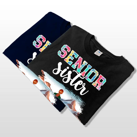 T-shirts, sweats à capuche et sweatshirts personnalisés en coton, cadeaux pour sœurs et amis seniors 