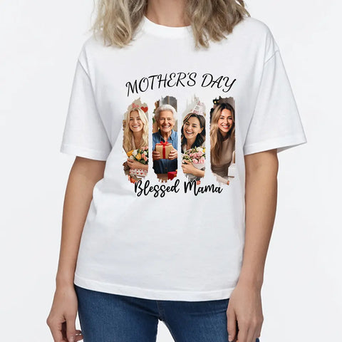 Personnalisation graphique - T-shirts, sweats à capuche et sweatshirts en coton premium personnalisés - Cadeaux pour maman