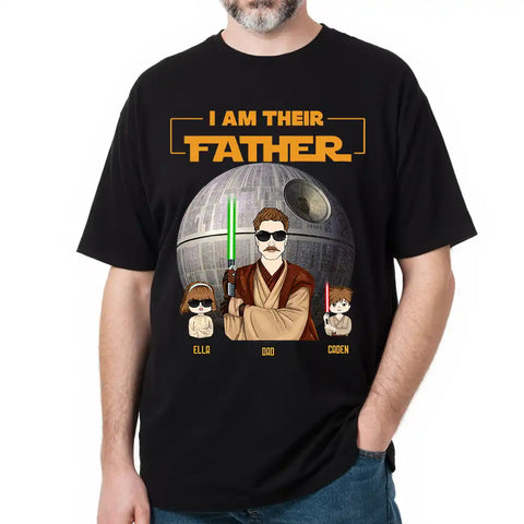 Yo soy su padre - ¡Camiseta y regalo personalizados para el Día del Padre!