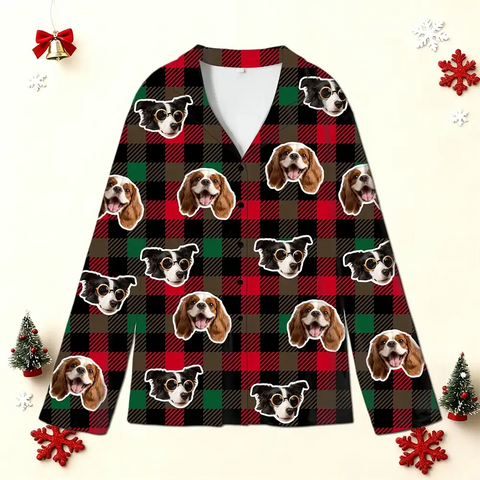 Custom Photo Family Pajamas – Personalized Christmas Sleepwear