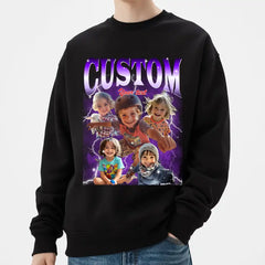 Personalized Bootleg Rap Tee – Custom Vintage Style for Music Lovers