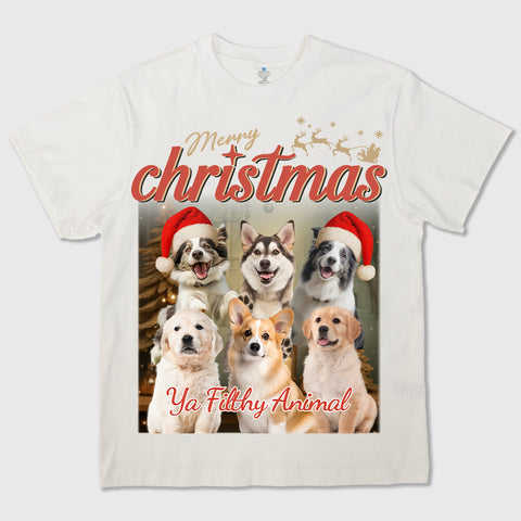 Personalized Christmas Gift T-shirts, Hoodies, Sweatshirts - Custom Pet Photos