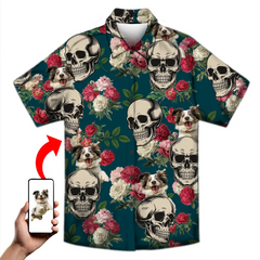 Camisa hawaiana personalizada con cara de mascota: un divertido estilo veraniego para amantes de los perros y los gatos