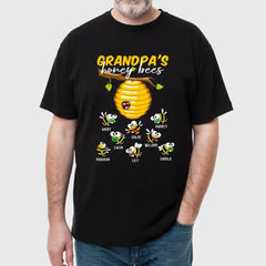 Personalized Grandma’s Honey Bees Sweatshirt with Kids’ Names