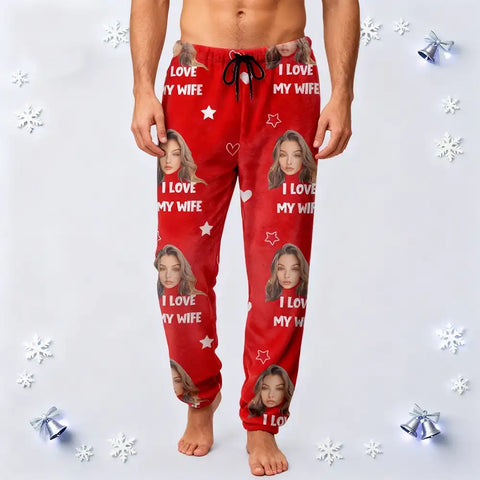 Custom Family Christmas Pajamas – Short Sleeve Flannel Matching Sleepwear
