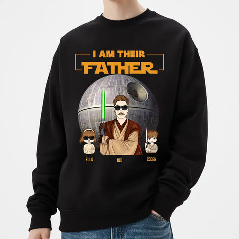 Yo soy su padre - ¡Camiseta y regalo personalizados para el Día del Padre!