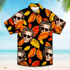 Camisa hawaiana divertida y personalizada: ¡agrega caras para lograr el mejor look! 