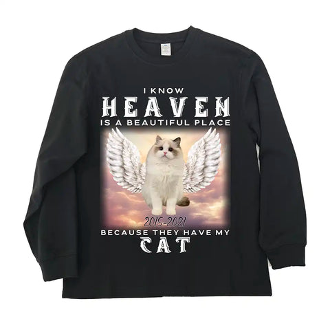 Le paradis est beau - Cadeaux commémoratifs personnalisés avec photos de vos proches et de vos animaux de compagnie