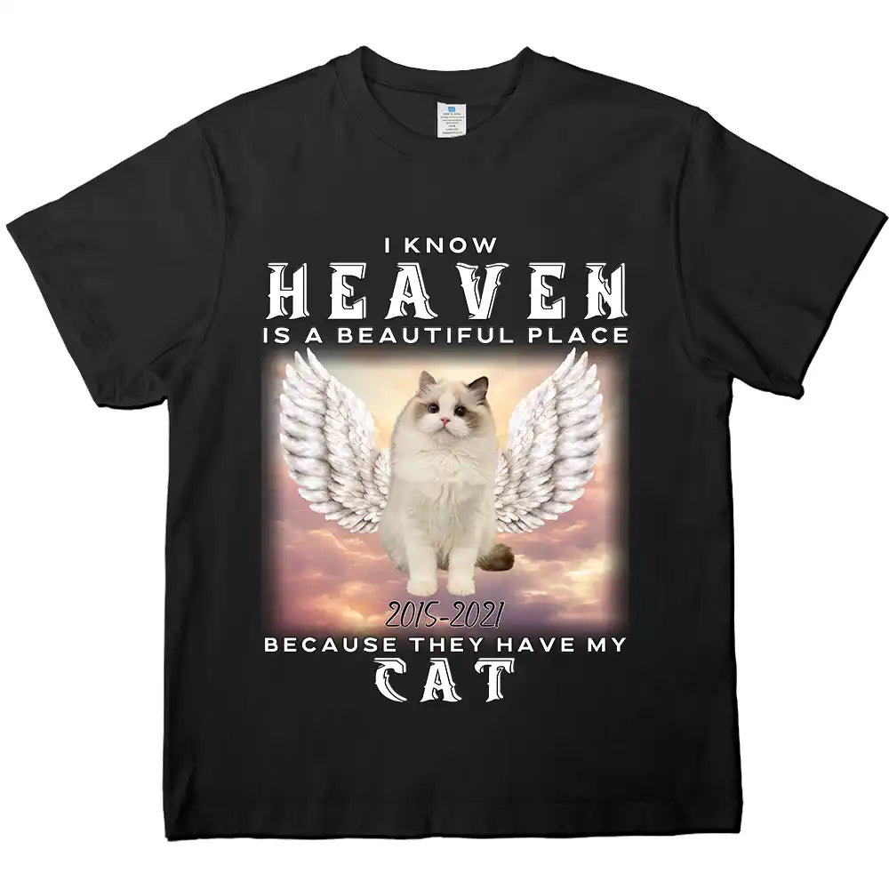 El cielo es hermoso: regalos conmemorativos personalizados con fotos de seres queridos y mascotas.