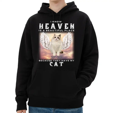 Le paradis est beau - Cadeaux commémoratifs personnalisés avec photos de vos proches et de vos animaux de compagnie