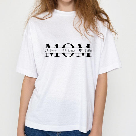 Mom Personalized Custom T-shirt, Premium T-shirt, Hoodie - Gift For Mother