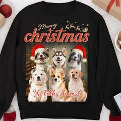 Personalized Christmas Gift T-shirts, Hoodies, Sweatshirts - Custom Pet Photos