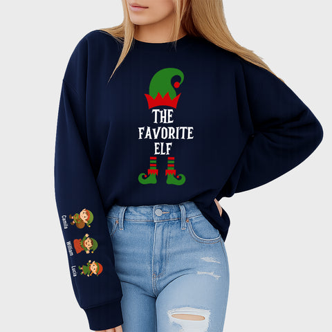 Personalized Christmas Elf Shirt – Customize Name & Traits