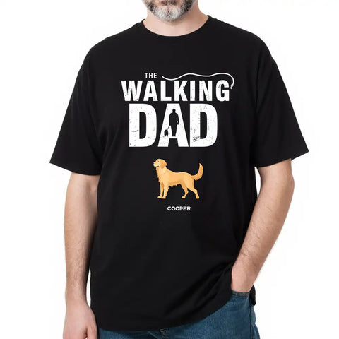 Camiseta, sudadera y sudadera unisex personalizada "The Walking Parents" - Regalo para dueños y amantes de las mascotas. 