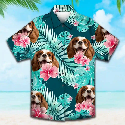 Camisa hawaiana con cara personalizada: un divertido atuendo vacacional personalizado 