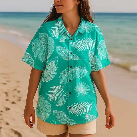 Custom Printed Hawaiian Shirt – With Your Pet, Partner, or Yourself