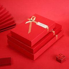 Preciosa caja de embalaje para regalo.