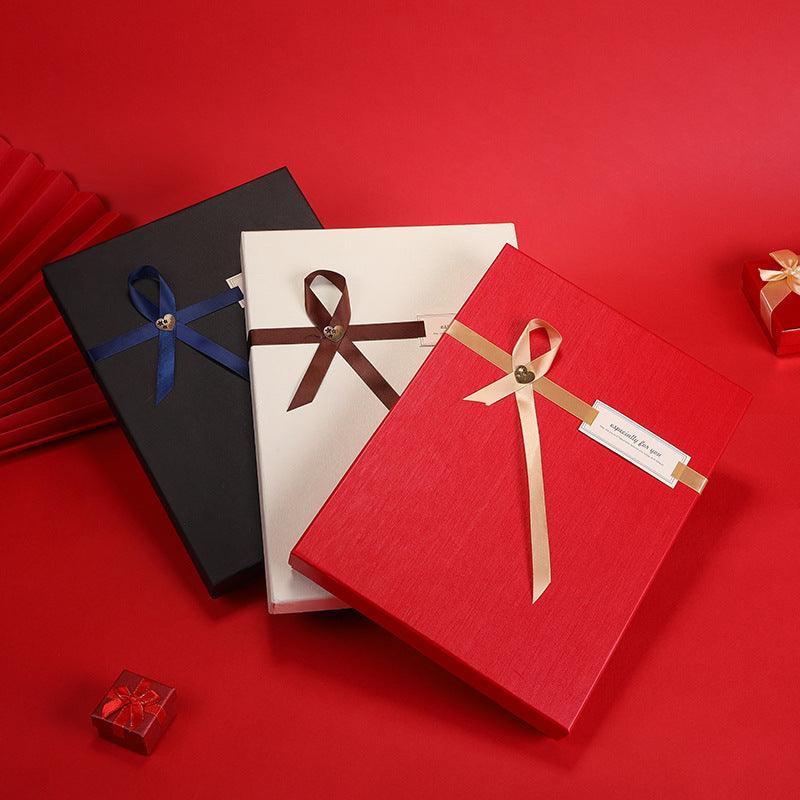 Preciosa caja de embalaje para regalo.