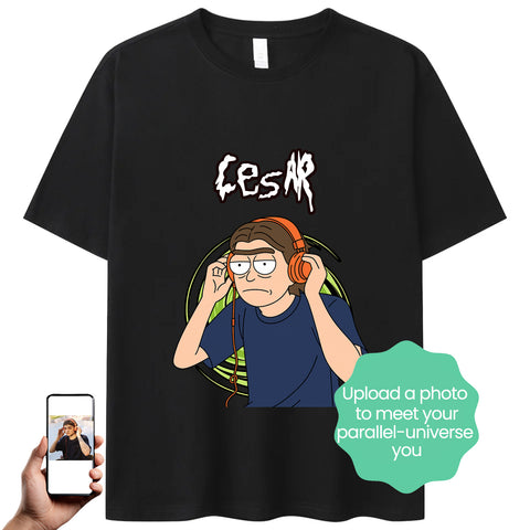 Custom Earth137 Parallel Universe T-Shirts & Hoodies/Sweatshirts – Personalized Cartoon Portrait Gifts for Friends, Family, or Couples