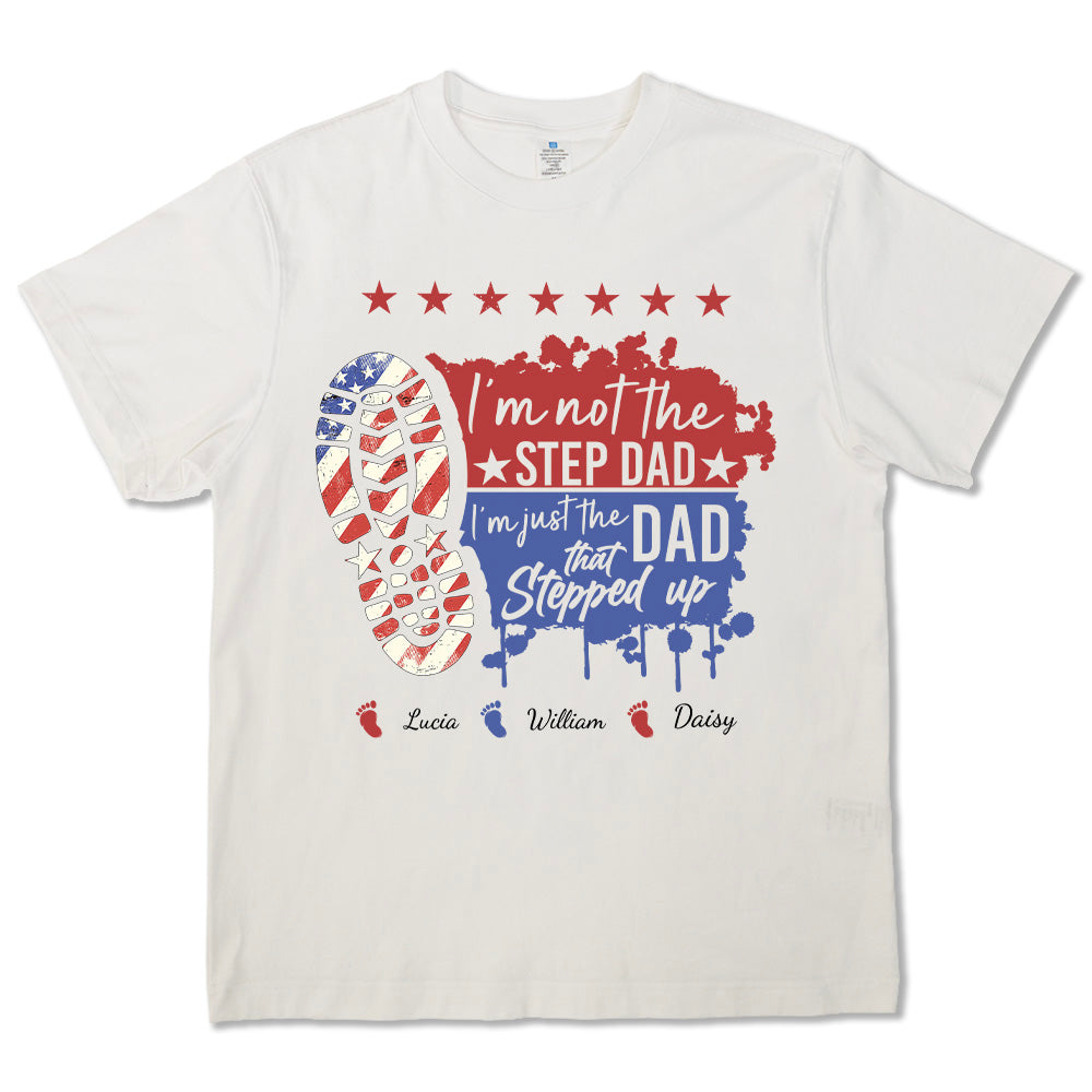 El padre que dio un paso al frente-Camisetas, sudaderas y sudaderas personalizadas para la familia, regalo para papá 