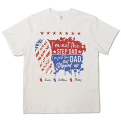El padre que dio un paso al frente-Camisetas, sudaderas y sudaderas personalizadas para la familia, regalo para papá 